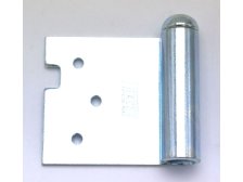 Závěs dveřní 100 VD P vrchní díl, pravý, zinek modrý (balení 50 ks)