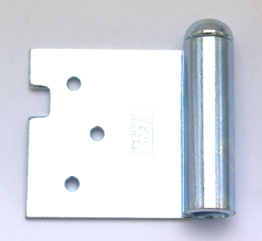 Závěs dveřní 100 VD P vrchní díl, pravý, zinek modrý (balení 50 ks) - Kliky, okenní a dveřní kování, panty Závěsy (panty) Závěsy dveřní