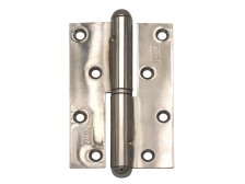 Závěs dveřní 120 L rovný kompletní závěs, levý, nikl lesklý