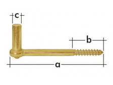 Držák čepu CW 16/106 d 16mm/106mm