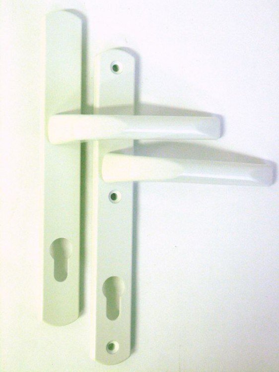 Klika pro plast dveře B510/92 F99 - Kliky, okenní a dveřní kování, panty Kování dveřní Kování dveřní mezip. hliník, bez PÚ