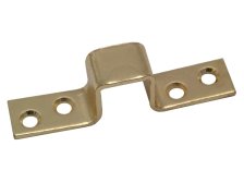 Skoba okenní 20 mm, pomosaz lesklá