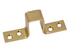 Skoba okenní 30 mm, pomosaz lesklá