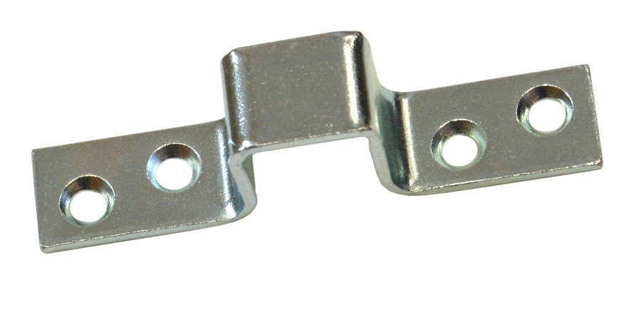 Skoba okenní 20 mm, zinek modrý Skoba okenní 20 mm, zinek modrý - Kliky, okenní a dveřní kování, panty Kování okenní Obrtlíky, skoby, okenní přísl.