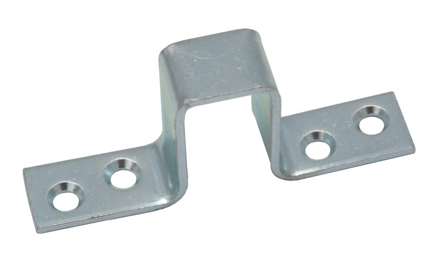 Skoba okenní 30 mm, zinek modrý - Kliky, okenní a dveřní kování, panty Kování okenní Obrtlíky, skoby, okenní přísl.