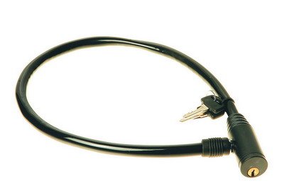 Zámek na kolo 55 cm/8 mm - Vložky,zámky,klíče,frézky Zámky visací Zámky lankové, s řetězem