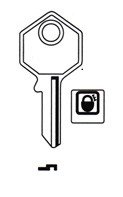Klíč CEA PP YET15/YI9/YT7/YTI16 - Vložky,zámky,klíče,frézky Klíče odlitky Klíče cylindrické