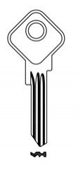 KA -/BAB1/BAB1/BAB10O(autoklíč) - Vložky,zámky,klíče,frézky Klíče odlitky Autoklíče