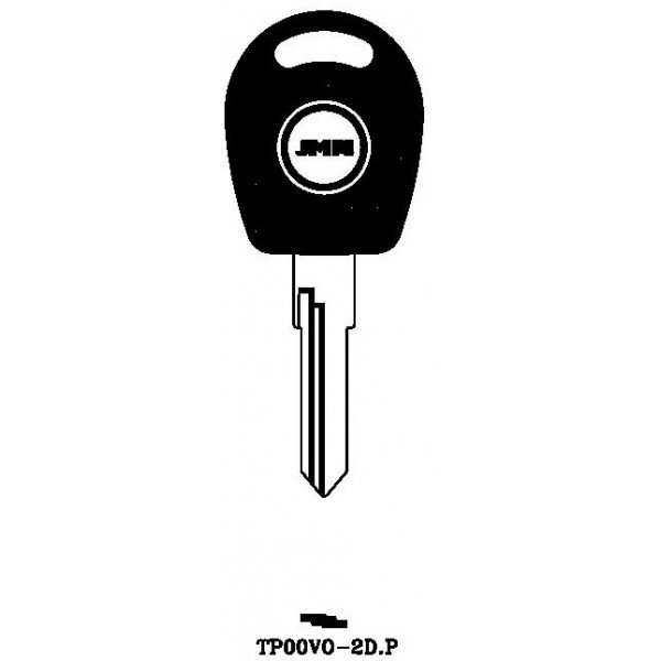 Klíč pro čip TP00VO-2D.P - Vložky,zámky,klíče,frézky Klíče pro čip