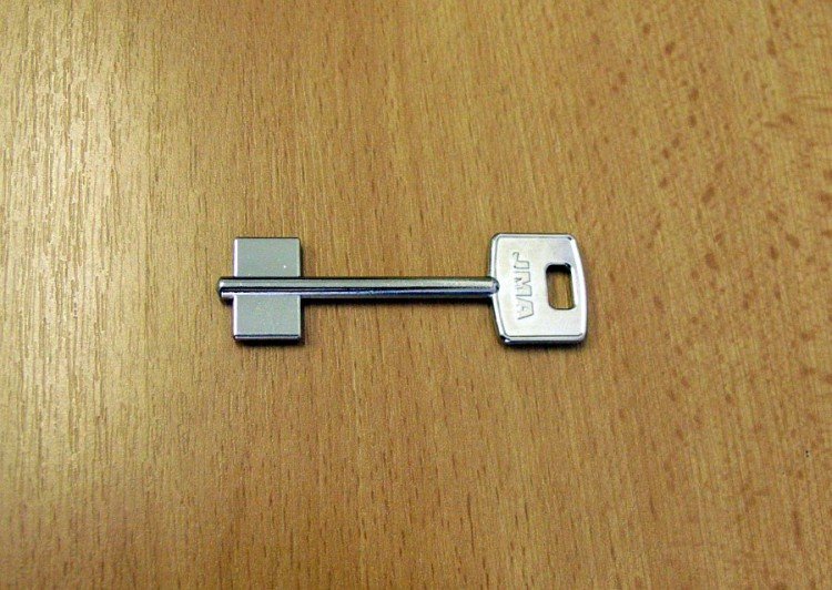 Klíč trezorový CS 1M/1CS/CS - Vložky,zámky,klíče,frézky Klíče odlitky Klíče trezorové