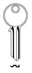 Klíč bar.FANCY UN3 - Vložky,zámky,klíče,frézky Klíče odlitky Klíče cylindrické barevné