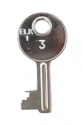 Klíč schránkový č. 3 - Vložky,zámky,klíče,frézky Klíče odlitky Klíče schránkové