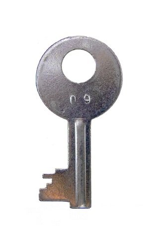 Klíč schránkový č. 9 - Vložky,zámky,klíče,frézky Klíče odlitky Klíče schránkové