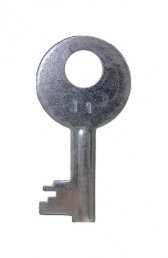 Klíč schránkový č.11 - Vložky,zámky,klíče,frézky Klíče odlitky Klíče schránkové