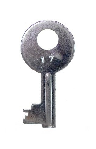 Klíč schránkový č.17 - Vložky,zámky,klíče,frézky Klíče odlitky Klíče schránkové