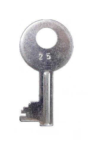 Klíč schránkový č.25 - Vložky,zámky,klíče,frézky Klíče odlitky Klíče schránkové