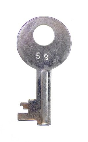 Klíč schránkový č.59 - Vložky,zámky,klíče,frézky Klíče odlitky Klíče schránkové