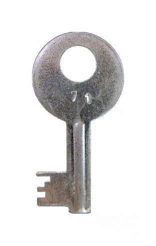 Klíč schránkový č.71 - Vložky,zámky,klíče,frézky Klíče odlitky Klíče schránkové