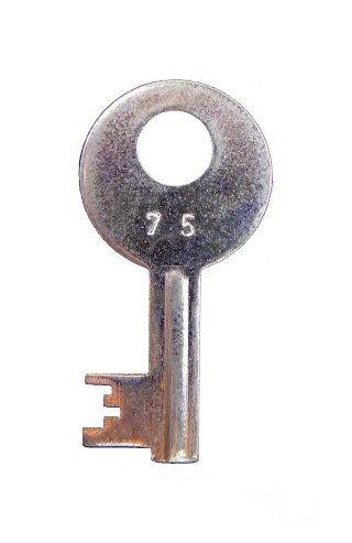 Klíč schránkový č.75 - Vložky,zámky,klíče,frézky Klíče odlitky Klíče schránkové
