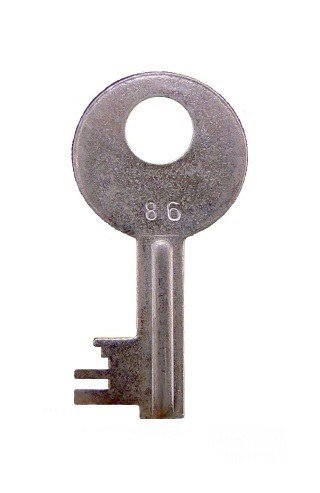 Klíč schránkový č.86 - Vložky,zámky,klíče,frézky Klíče odlitky Klíče schránkové