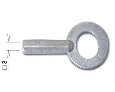 Klíč čtyřhran URNA 3 ZN-10006 - Vložky,zámky,klíče,frézky Klíče odlitky Klíče odlitky ostatní