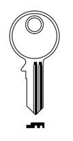 Klíč RI 1S/RN13L/RO4R DOPRODEJ - Vložky,zámky,klíče,frézky Klíče odlitky Klíče odlitky ostatní