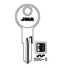 Klíč SISO SS02 oboustr./ hranatá dráž./ - Vložky,zámky,klíče,frézky Klíče odlitky Klíče odlitky ostatní