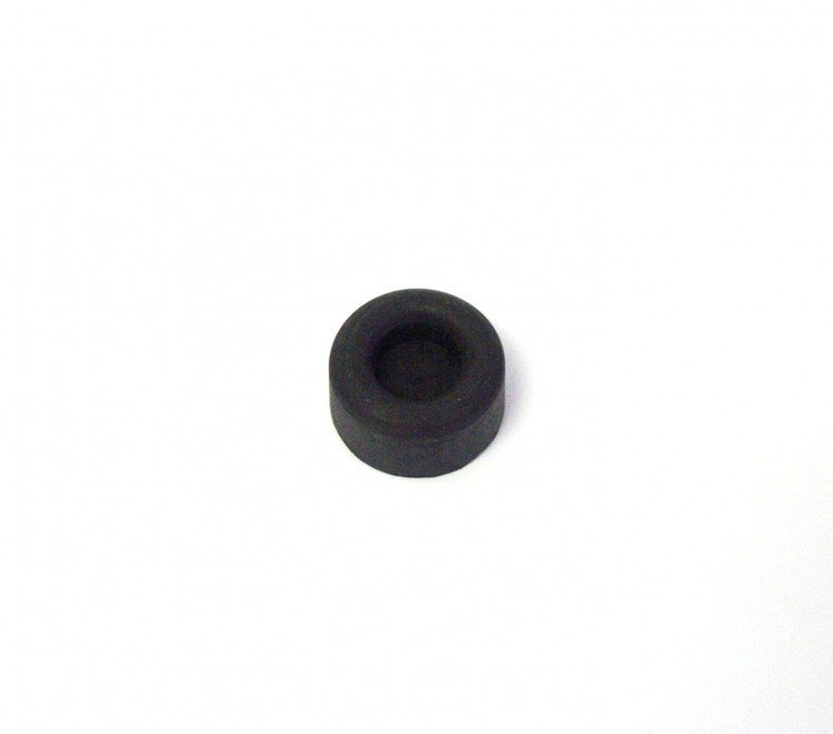 Zarážka dveřní průměr 20 mm černá
