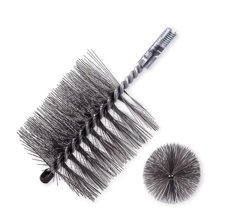 Kartáč rourový válcový průměr 100 mm / M12 100 x 100 x 160 mm ocel 0,40 mm - Brusivo, vrtáky, závitořezy, kartáče Kartáče drátěné Kotouče drátěné