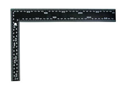 Úhelník černý 300x200 mm - Nářadí ruční a elektrické, měřidla Měřidla Měřítka, úhloměry, úhelníky