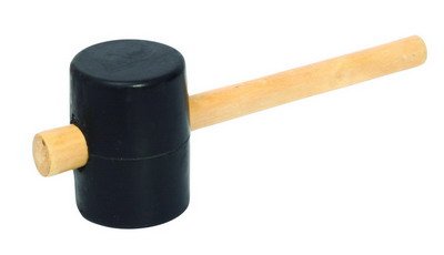 Palice gumová 55 mm 31 cm násada dřevo