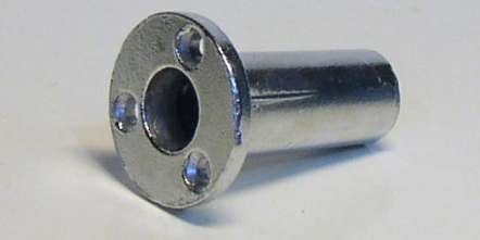 Pouzdro 9 mm Zn (DONK) - Žebříky, manipul.technika, kolečka Kolečka, kluzáky Kolečka nábytková, příslušenství