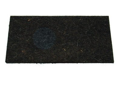 Plst černá náhradní 250x130x10 mm - Zednické nářadí, zahrada, nádoby Nářadí a pomůcky zednické Hladítka, přísl.