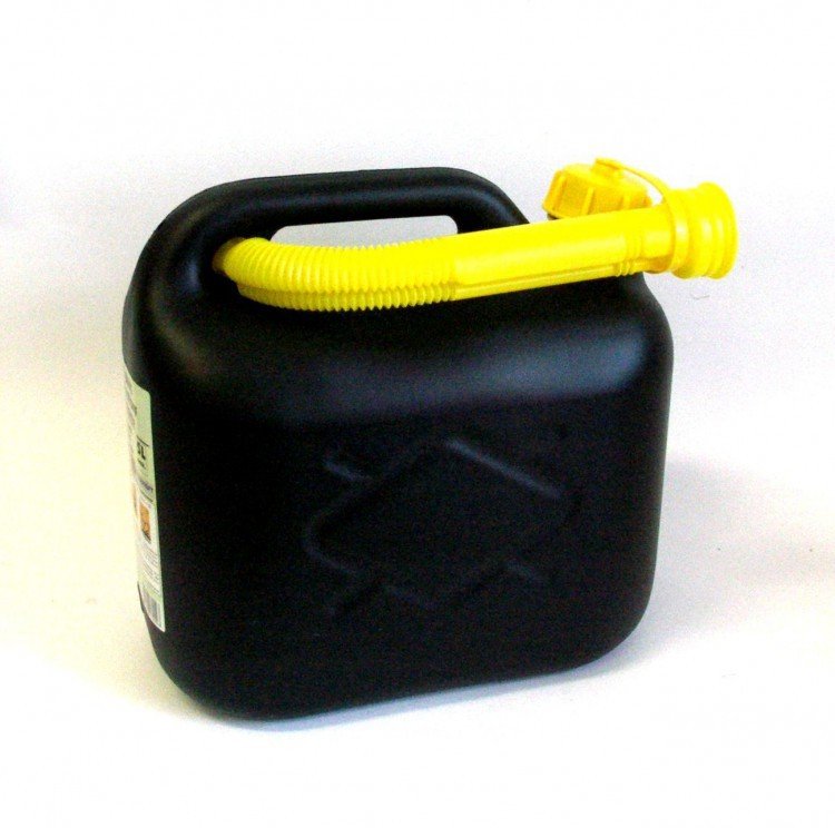 Kanystr 5 l Petrol CAN PHM - Zednické nářadí, zahrada, nádoby Nádoby, nálevky na PHM, olej