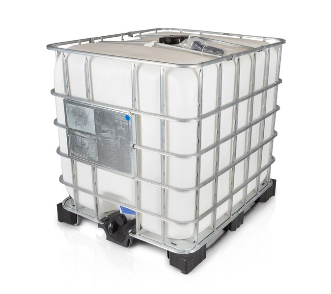 Rekontejner IBC 1000 l UN - vymytá nádoba, plast, kov Rekontejner IBC 1000 l UN - vymytá nádoba, plast, kov
