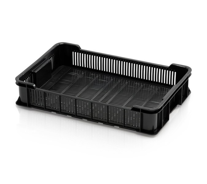 Přepravka na OZ N 10 kg 60 x 40 x 11,6 cm nízká reg. (regranulát) (náhrada za VD137800) Přepravka na OZ N 10 kg 60 x 40 x 11,6 cm nízká reg. (regranulát) (náhrada za VD137800) - Zednické nářadí, zahrada, nádoby Přepravky, bedny, popelnice