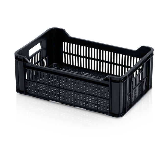 Přepravka na OZ 15 kg 60 x 40 x 22 cm reg. (regranulát) - Zednické nářadí, zahrada, nádoby Přepravky, bedny, popelnice