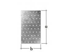 Destička perforovaná PP1 40x80mm (balení 20ks)