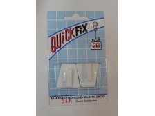 Háček QUICK FIX typ 3 bílá sada 2 ks