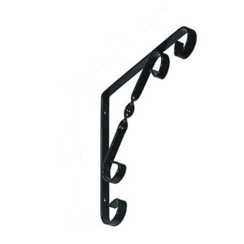Konzole dekor WO 200 200 x 200 mm černá Konzole dekor WO 200 200 x 200 mm černá - Vybavení pro dům a domácnost Podpěry, konsole nábytkové, držáky