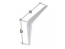 Konzole stavební WS 350 BR 300x350 mm hnědá