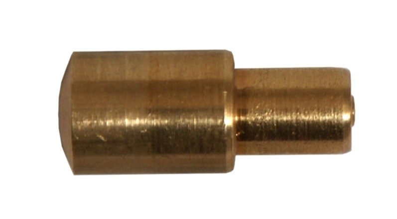 Podpěra čípková 7/5 MS mosaz bez povrchové úpravy  (balení 50 ks)