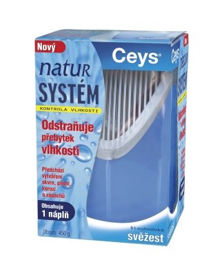 Pohlcovač vlhkosti NATUR system modrý Pohlcovač vlhkosti NATUR system modrý - Vybavení pro dům a domácnost Mazadla, spreje, lepidla