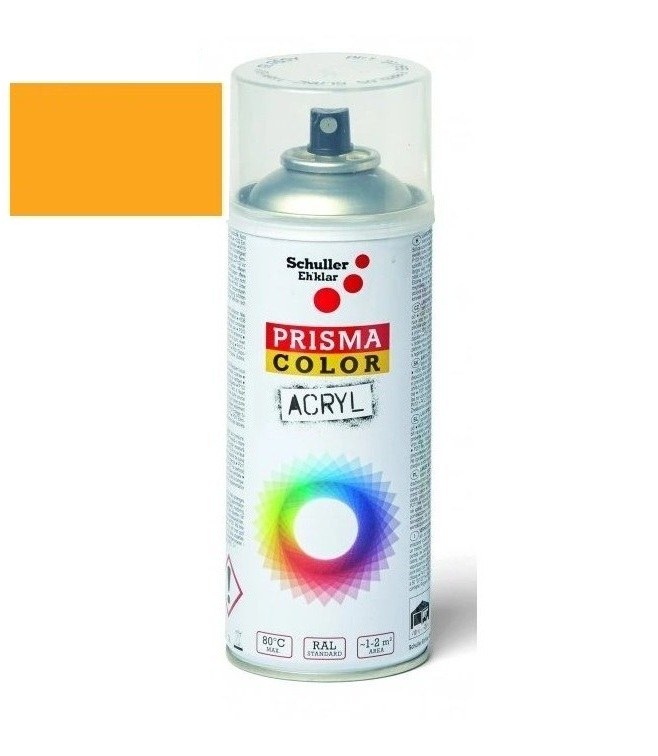 Sprej PRISMA COLOR RAL 1007 chromově žlutá, 400 ml - Vybavení pro dům a domácnost Mazadla, spreje, lepidla