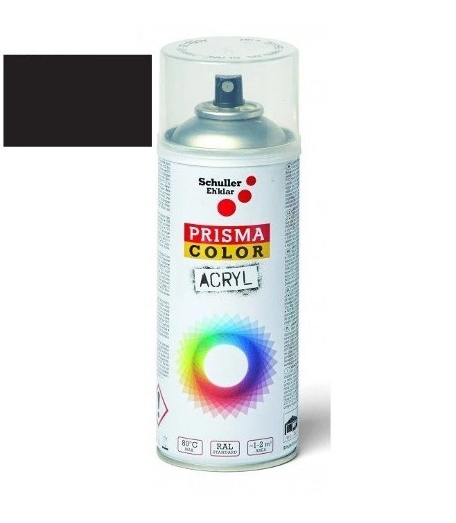 Sprej PRISMA COLOR RAL 9005M černá MAT, 400 ml Sprej PRISMA COLOR RAL 9005M černá MAT, 400 ml - Vybavení pro dům a domácnost Mazadla, spreje, lepidla