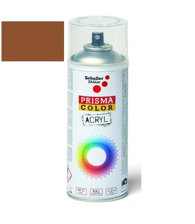 Sprej PRISMA COLOR RAL 8003 hnědá hlína - Vybavení pro dům a domácnost Mazadla, spreje, lepidla