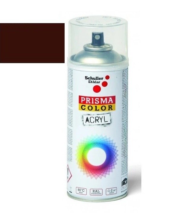 Sprej PRISMA COLOR RAL 8016 mahagonově hnědá, 400 ml - Vybavení pro dům a domácnost Mazadla, spreje, lepidla