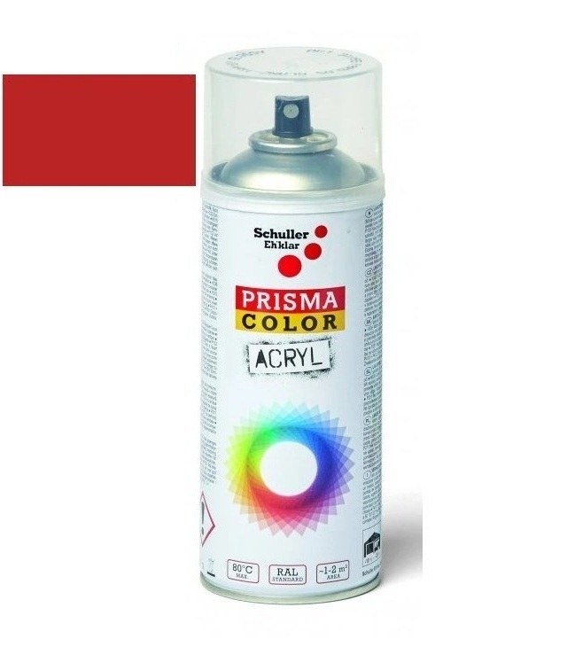 Sprej PRISMA COLOR RAL 3000 ohnivě červená, 400 ml - Vybavení pro dům a domácnost Mazadla, spreje, lepidla