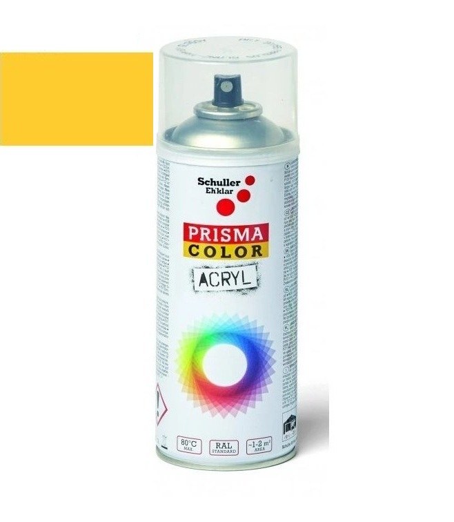 Sprej PRISMA COLOR RAL 1021 kadmiově žlutá, 400 ml - Vybavení pro dům a domácnost Mazadla, spreje, lepidla