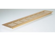 Mřížka větrací 60x800 mm, zlatá F3, 7 x 40 mm (otvor)